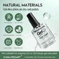 thumbnail image 2 of Esmalte de uñas Top Coat Glamonade, de secado rápido, transparente y brillante, 2 of 8