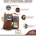 thumbnail image 3 of Claasico Womens Crossbody Wallet & Phone Case | iPhone/Samsung/LG Magnet Cell Pouch & Handbag, 3 of 6