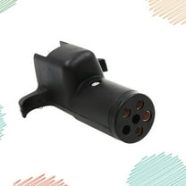 AURARMLET Trailer Wire Connector Black 1Pcs 3.5x2x2in