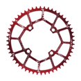 thumbnail image 2 of Plato de bicicleta Sunnimix 52T Rojo 4 pernos 104BCD, 2 of 8