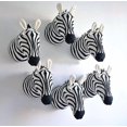 thumbnail image 1 of Elephant/giraffe/zebra/swan Head Wall Hanging, 1 of 5