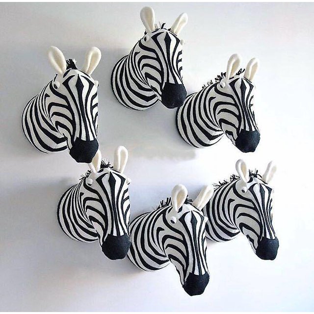 Elephant/giraffe/zebra/swan Head Wall Hanging
