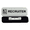 Brushed Silver, variant on Recruiter 1 x 3" Name Tag/Badge, White, (3 Pack)