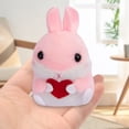 thumbnail image 4 of BotaniNest Hand Sized Bunny Stuffed Animals Cute Soft Rabbit Doll Small Plushies For Kids, 4 of 4