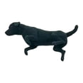 thumbnail image 1 of Yinanstore 1/64 Miniature Animal Model Realistic Tiny Collection Miniature Scene Decor Mini for Photography Props Decoration Accessories Balck Labrador, 1 of 8
