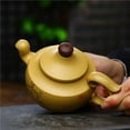 thumbnail image 4 of Chinese Tea Ceremony Customized Gifts Yixing Handmade Tea Pot Golden Section Mud Purple Clay Teapot Beauty Kettle 250ml, 4 of 8