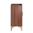 thumbnail image 2 of Modway Daylight 18" Solid Mango Wood Bathroom Vanity Cabinet in Walnut, 2 of 7