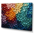 thumbnail image 2 of Designart "Harmonic Fusion Hardedge Art painting III" Modern Canvas Print, 2 of 5