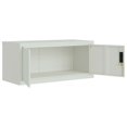 thumbnail image 3 of vidaXL File Cabinet Light Grey 90x40x145 cm Steel, 3 of 5