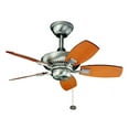 thumbnail image 3 of Ceiling Fan With Traditional Inspirations 15 Inches Tall By 30 Inches Wide-Brushed Nickel Finish Kichler Lighting 300103Ni, 3 of 7