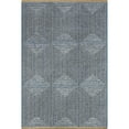 thumbnail image 2 of nuLOOM Geometric Diamond Fringe Area Rug, 4' x 6',  Blue, 2 of 9