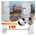 thumbnail image 2 of Window Restrictor Child Safety Locks Self Adhesive Window Limit Stop Locks No Drilling Adjustable ,Easy to Use, 2 of 6