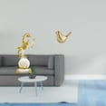 thumbnail image 2 of Colección de esculturas de animales modernas, figura de caballo y pájaro, adorno de mesa para dormitorio, sala de estar, oficina, centro de mesa,, 2 of 8