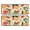 Oranges Flowers Beige, variant on Kitchen Rugs Sets Of 2,BlackWhite Lemon Fruit Slices White Pattern Anti Fatigue Kitchen Mat Rugs Non Slip Washable,Decorative Kitchen Floor Mats for Kitchen,Sink,Laundry,17"x47" 17"x47"