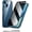 Dark Blue, variant on KOMI Phone Privacy Case with Privacy Screen Protector, 360 Degree Front and Back Magnetic Privacy Tempered Glass Cover for iPhone 16/15/14/13 Pro Max (Black, 14)