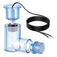 thumbnail image 1 of SS2 Float Switch L Shape, 3/4 Inch Adaptor and 6Ft Wire Float Switch, 1 of 5