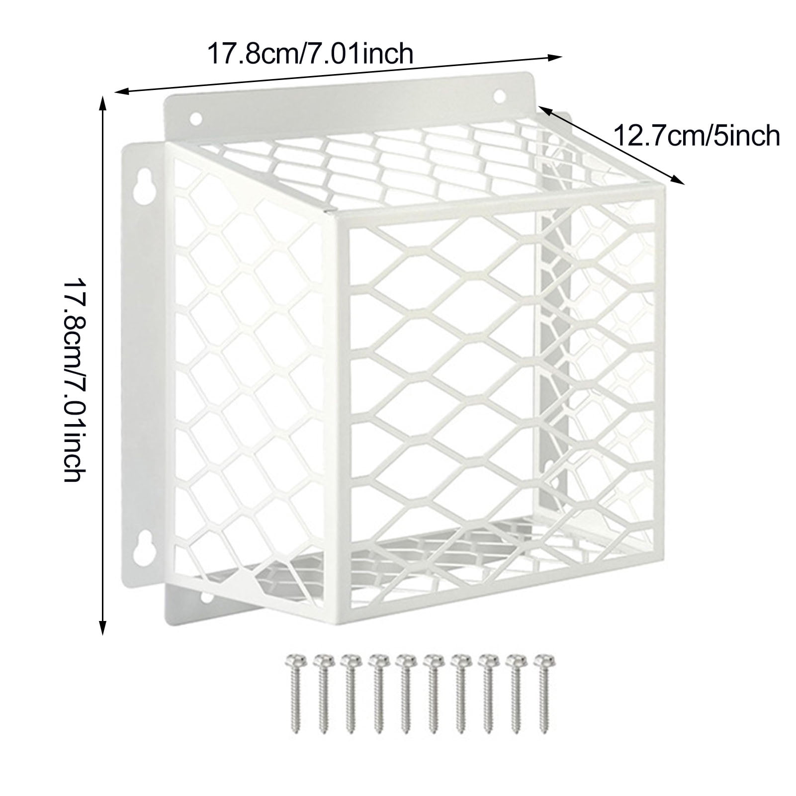 ZenCart 1/2Pcs Dryer Vent Bird Guard Exhaust Fan Covers High Durability Corrosion Resistant Universal Simple Installation Dryer Vent Cover Guard