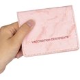 thumbnail image 3 of Vaccine Card Protector PU Leather Vaccination Card Wallet, CDC Vaccination Card Protector, Immunization Record Vaccine Cards Holder, 3 of 3