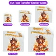 thumbnail image 5 of Happy Thanksgiving Vizsla Welcome Thankful Fall Autumn Pumpkin Cutout Transfer Sticker Vizslas Dog Lover Gifts Idea Transparent Decal Art Decor - 02021, 5 of 5