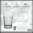 thumbnail image 4 of Vikko Drinking Glasses Set of 6 Highball Glass Dishwasher Safe Drinkware, 9 Oz., 4 of 6