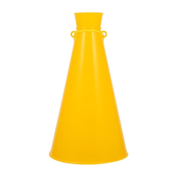 Megáfono de plástico para animar, megáfono para fiestas, deportes, partidos, juegos, generador de ruido, accesorio para animar