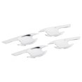 thumbnail image 2 of Filfeel 4pcs Couvercles de Bol de Porte Extérieure de Voiture, Couvercle Chromé de Garniture de Bol de Poignée de Porte Extérieure pour Ranger T6 T7 2012-2016, 2 of 8