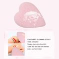 thumbnail image 3 of Esponja Limpiadora Facial Rosa Clara, Esponja Exfoliante Facial De Tamaño Pequeño En Forma De Corazón Para Niñas Y Mujeres, 3 of 7