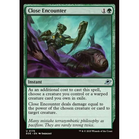 MtG Edge of Eternities Uncommon Close Encounter #176
