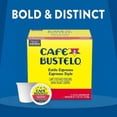 thumbnail image 4 of Café Bustelo Espresso Dark Roast Coffee - Keurig K-Cup Pods - 48ct, 4 of 5