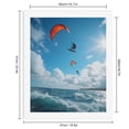 thumbnail image 2 of Paint By Numbers Kit for Adults Beginner - DIY Kite Surfing Adventure Blue Sky Canvas Painting Kits for Adults, Frameless Paint By Number for Adults for Home Wall Decor 16x20 Inch, 2 of 7