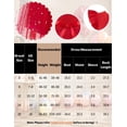 thumbnail image 6 of Oudiya Girls Spring One Shoulder Dresses Ruffle Sleeveless Formal Birthday Party Tulle Belted Dress for Kids 4-12Y, 6 of 7