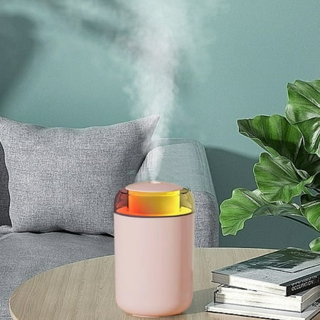 

Naittoop Summer Clearance 50% off Clear! USB Aromatherapy Humidifier With Light Large Capacity 1200ML Quiet Cool Mist Humidifier For Car And Office Plants Easy To Clean