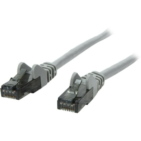 Belkin A3L980-12-S 12 ft. Cat 6 Gray Snagless Patch Cable