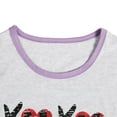 thumbnail image 5 of Anbech Heart Shirts Yall Letter Printed Graphic Tshirt Short Sleeve Summer Women Tee Tops, 5 of 6
