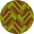 thumbnail image 1 of Ahgly Company Machine Washable Indoor Square Transitional Pistachio Green Area Rugs, 3' Square, 1 of 7