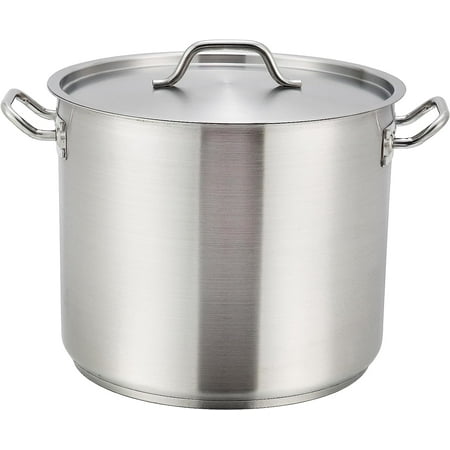 

Winware Stainless Steel 16 Quart Stock with Cover Silver