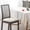White, variant on HOARBOEG 18.9*14.2in Seat Cushions For Kitchen Chairs, Waterproof Faux Leather Chair Cushions, Non-Slip Elastic Stretch Seat Pads, Dining Chair Pads