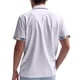 thumbnail image 3 of Blusa y camisa de manga corta con cuello vuelto para hombre, informal, de verano, de poliéster, con cuello vuelto y retazos., 3 of 6