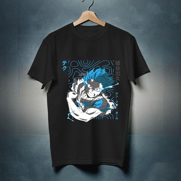 Anime My hero Academia Midoriya Izuku - Unisex Tshirt up to Size 4XL