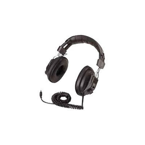 Califone 3068AV - Écouteurs - Taille Réelle - Câblé - jack 3,5 mm - Noir