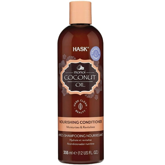 Hask Moisturizing Revitilizes Hair Nourishing Conditioner Monoi Coconut Oil