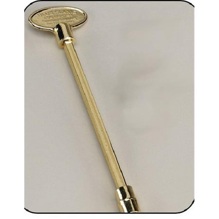 

Song Wei Metal Mfg. Co. NKY.24.BRS Hargrove 24 Inch Brass Key With 1/4 Inch -5/16 Inch Socket End