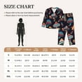 thumbnail image 6 of Disketp Pajamas Set Long Sleeve Sleepwear Womens Button Down Nightwear Pj Sets-Colorful Mushrooms, 6 of 9