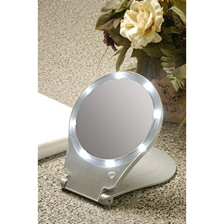 8 Led Bulbs Illuminate Your Face To Show Details Clearly Plus The Never Need Replacing Canada 8 Led Bulbs Illuminate Your Face To, Floxite 10x Lighted Mirror