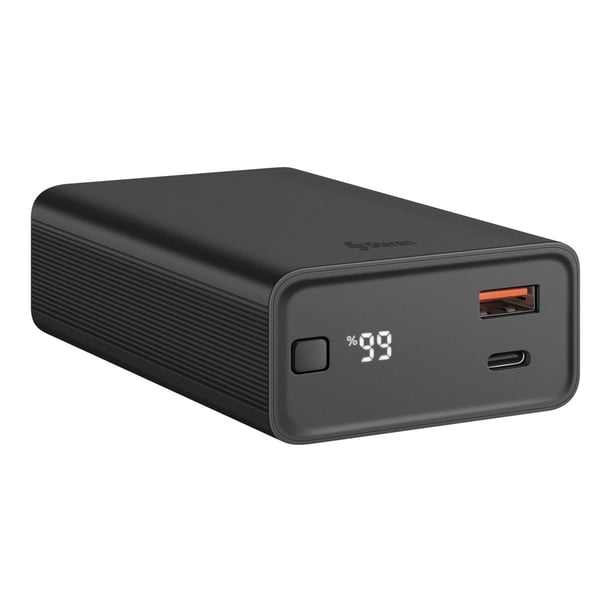 STEREN Power Bank de 20,000 mAh PD 65 W / QC 18 W con una salida USB C y 1 salida USB PB-065-20AH