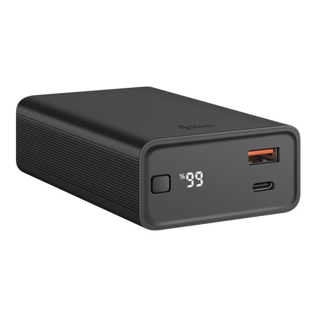 STEREN Power Bank de 20,000 mAh PD 65 W / QC 18 W con una salida USB C y 1 salida USB PB-065-20AH