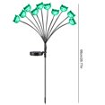 thumbnail image 5 of 2 Luces Solares Jardín para Halloween Gatos Con 10 LED Ojo Gato Brillante Color, 5 of 5