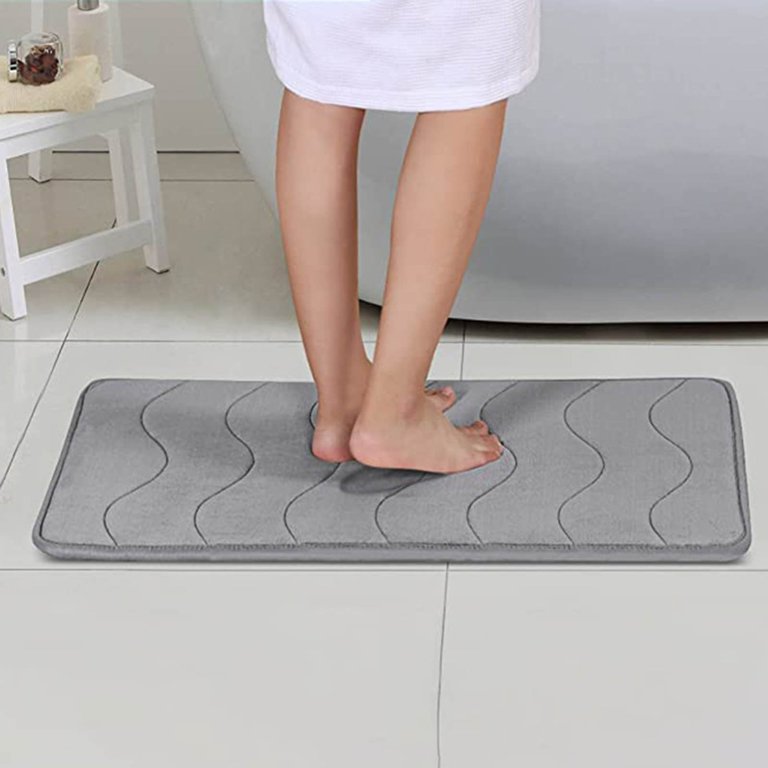 Memory Foam Bath Mats 40cm 60cm Bathroom Rug Absorbent Soft Comfort Non  Slip Mats - China Mats and Carpet price