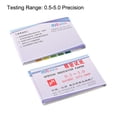 thumbnail image 3 of Uxcell 0.5-5.0 Indicator 80 in 1 Testing Alkaline Acid PH Test Strip, 3 of 5