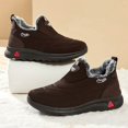 thumbnail image 2 of Gyexs Snow Boots for Women Waterproof, Winter Shoes for Women 2025 Dressy, Breathable, Slip-On, Rain, Almond Toe, Outdoor Wear, Brown, Size 8.5, 2 of 5